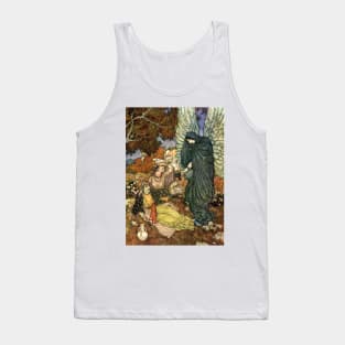 Angel of the Drink of Darkness - Edmund Dulac Tank Top